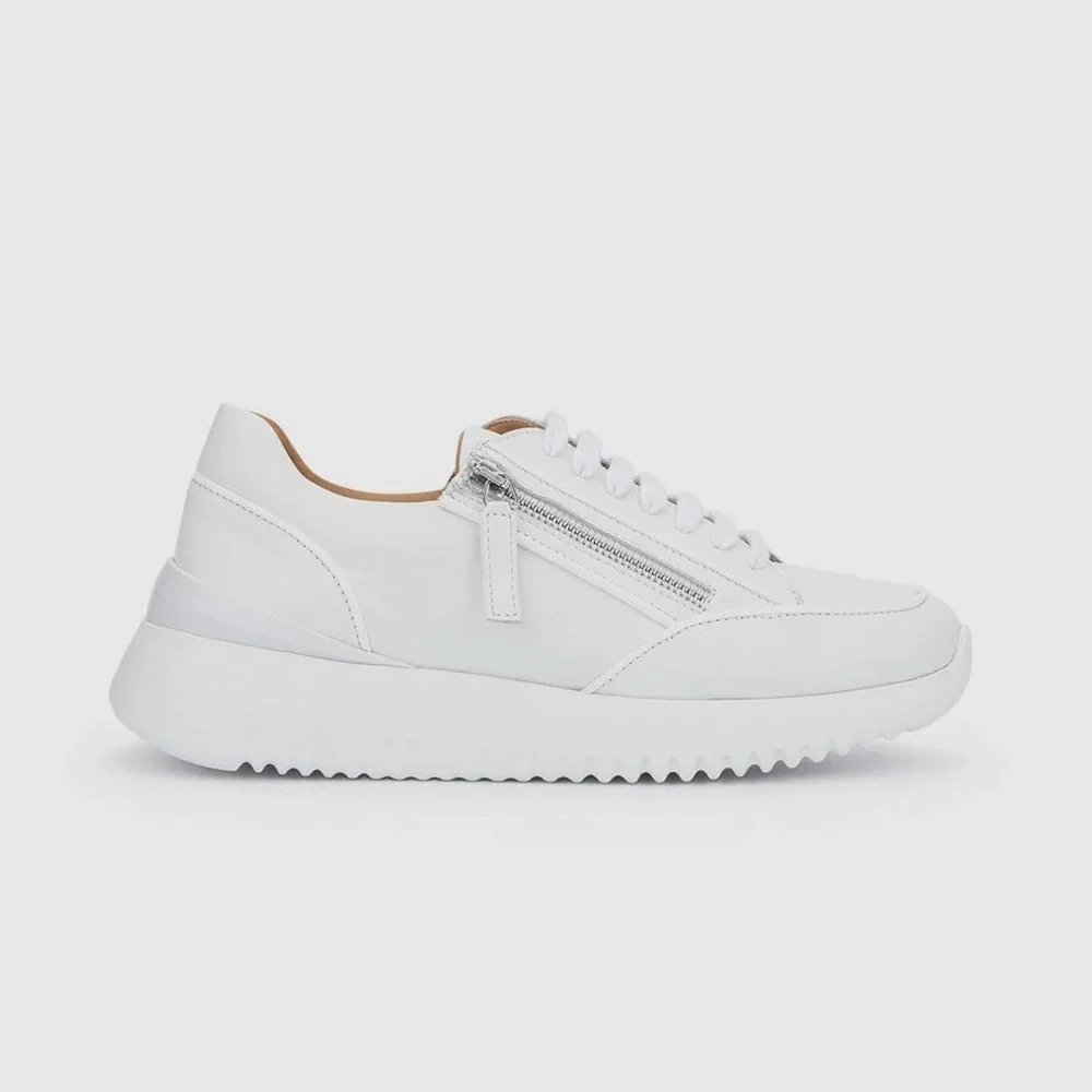 Aquatalia Claretta Sneaker in White